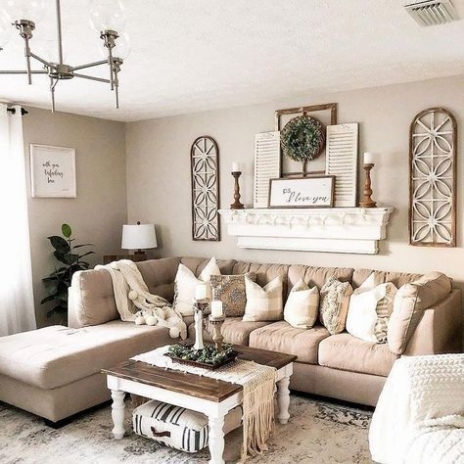  Farmhouse Wall Decor Ideas Living Room